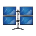 Base de Soporte Ajustable VESA Para 4 Monitores StarTech 13"-27" 8Kg