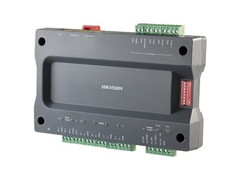 Controlador Maestro Hikvision DS-K2210 para Control de Elevadores, Con Acceso Por Huella O Tarjeta IVMS4200
