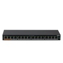 Switch Dahua Gigabit Ethernet PFS3016-16GT-190 16 Puertos PoE 10/100/1000 Mbps 32Gbit/s 8000 Entradas No Administrable