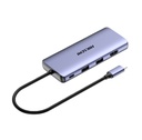 Docking Station Hiksemi USB C - 1x HDMI 2x USB 2.0 2x USB 3.0 VGA SD RJ-45