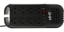 Regulador de Voltaje GHIA GVR-013 600W 1300VA 8 Contactos Uso Domestico