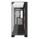 Gabinete Ocelot Gaming Glass Hunter 3 ARGB ATX Sin Fuente De Poder