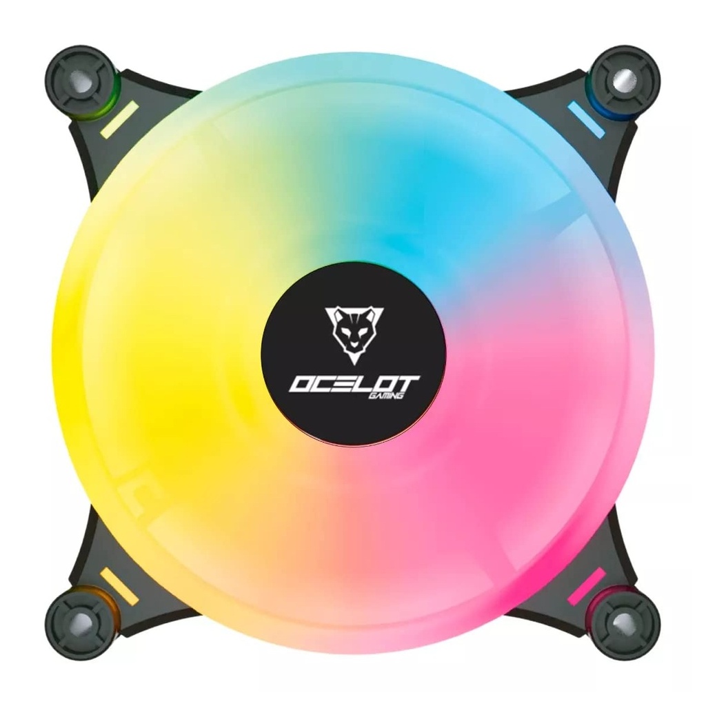 Ventilador Individual Ocelot Gaming ARGB 120mm 4 Pines
