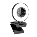 Webcam Para Streaming Ocelot Full HD 60 FPS Con Aro De Luz De Tono Ajustable