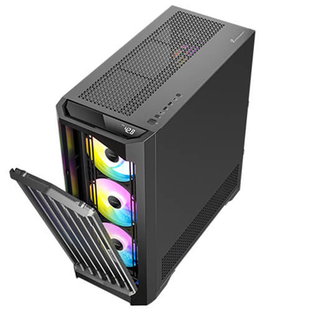 Gabinete Antec Perfomance 1 FT Con Ventana ARGB Full Tower ATX/EATX/ITX/Micro ATX USB 3.0/2.0 Sin Fuente 4 Ventiladores instalados