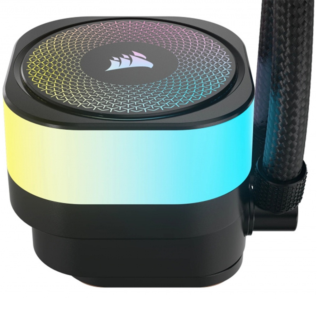 Enfriamiento Líquido Para CPU Corsair iCUE LINK TITAN 240 RX RGB 2x 120mm Hasta 2100RPM