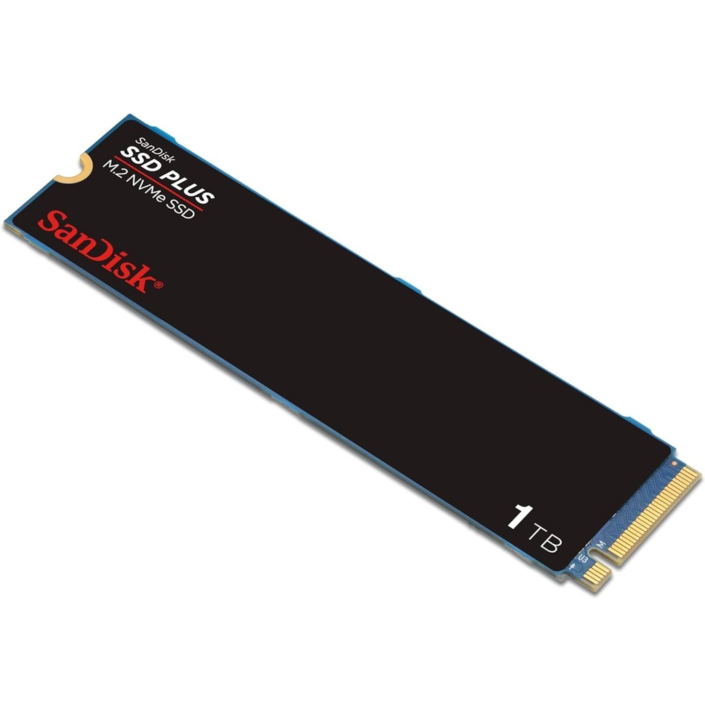 Unidad De Estado Solido SSD SanDisk Plus NVMe 1TB PCI Express 3.0 M.2
