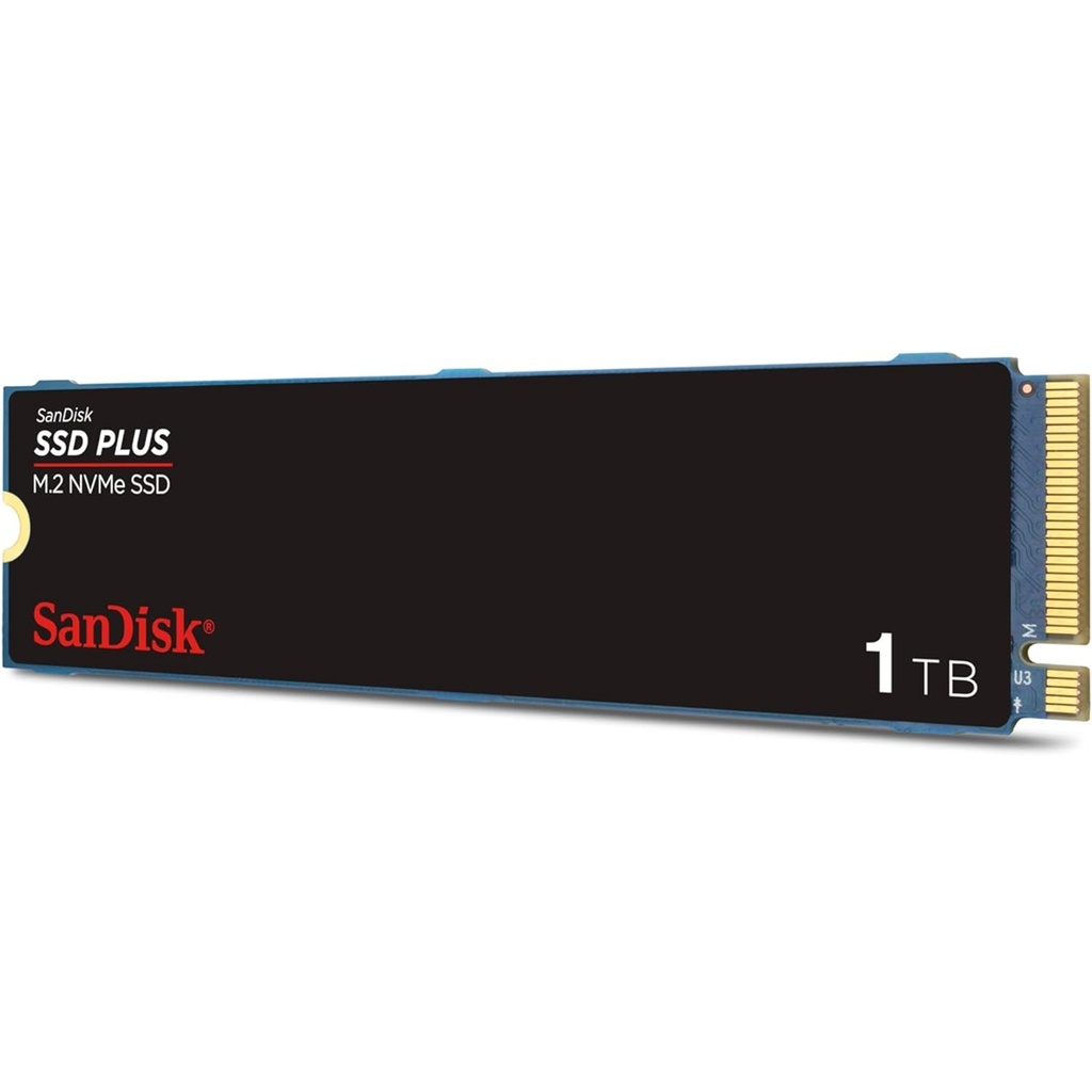 Unidad De Estado Solido SSD SanDisk Plus NVMe 1TB PCI Express 3.0 M.2