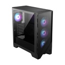 Gabinete MSI MAG FORGE 321R AIRFLOW Midi-Tower ATX/Micro-ATX/Mini-ITX USB 3.0 sin Fuente 4 Ventiladores Instalados