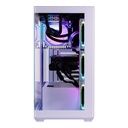Gabinete Gamer Naceb NA-0637B Media Torre ATX 4x Ventiladores Cristal Templado