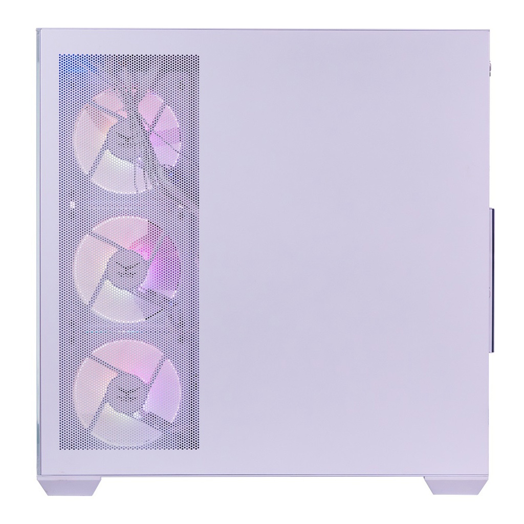 Gabinete Gamer Naceb NA-0637B Media Torre ATX 4x Ventiladores Cristal Templado