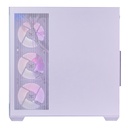 Gabinete Gamer Naceb NA-0637B Media Torre ATX 4x Ventiladores Cristal Templado