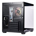 Gabinete Gamer Naceb NA-0636N Mini-Pecera M-ATX Ventana 3x Ventiladores ARGB