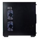 Gabinete Gamer Naceb NA-0636N Mini-Pecera M-ATX Ventana 3x Ventiladores ARGB