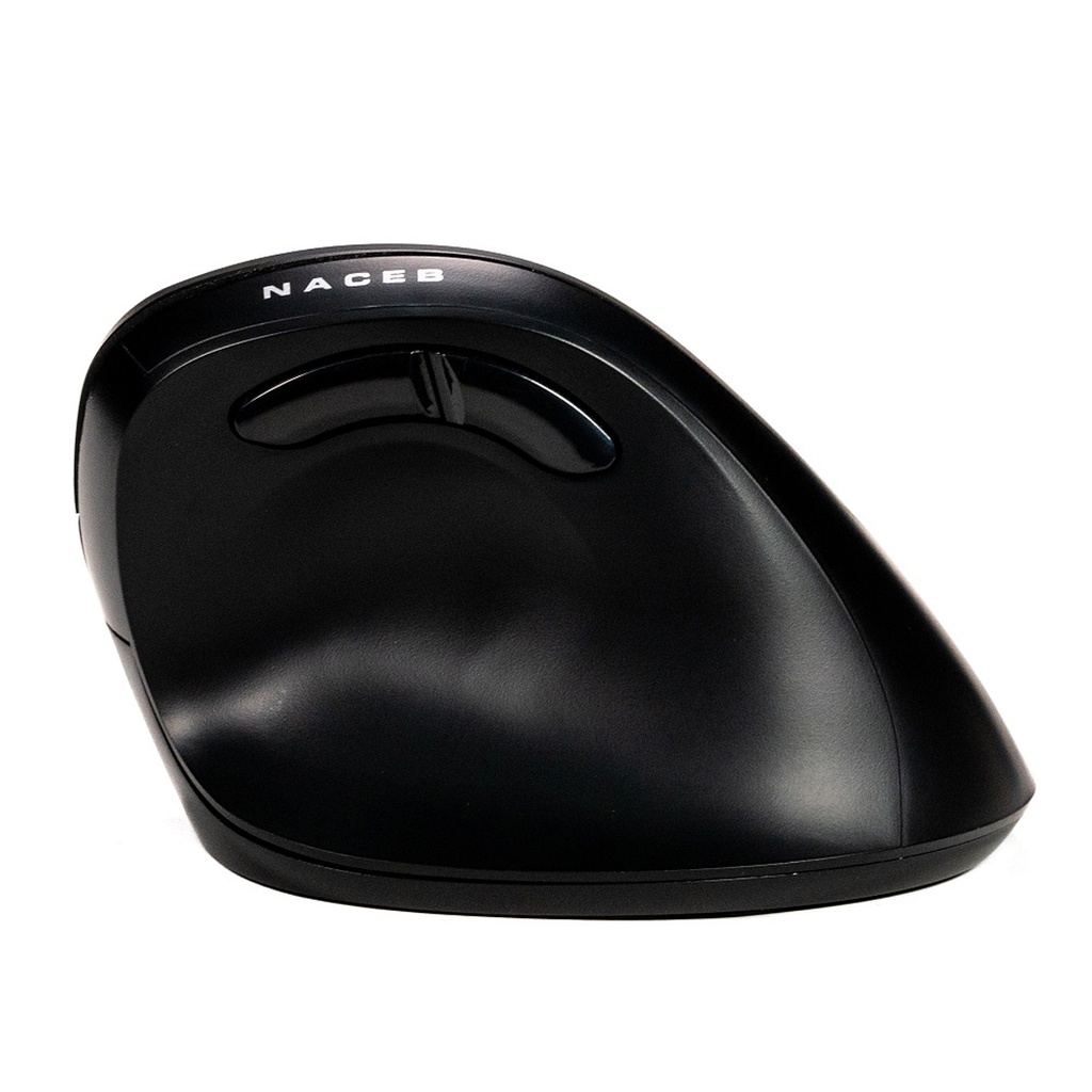 Mouse Ergonómico Naceb Óptico Infinity Vertical VS1 Inalámbrico Bluetooth 1.600DPI
