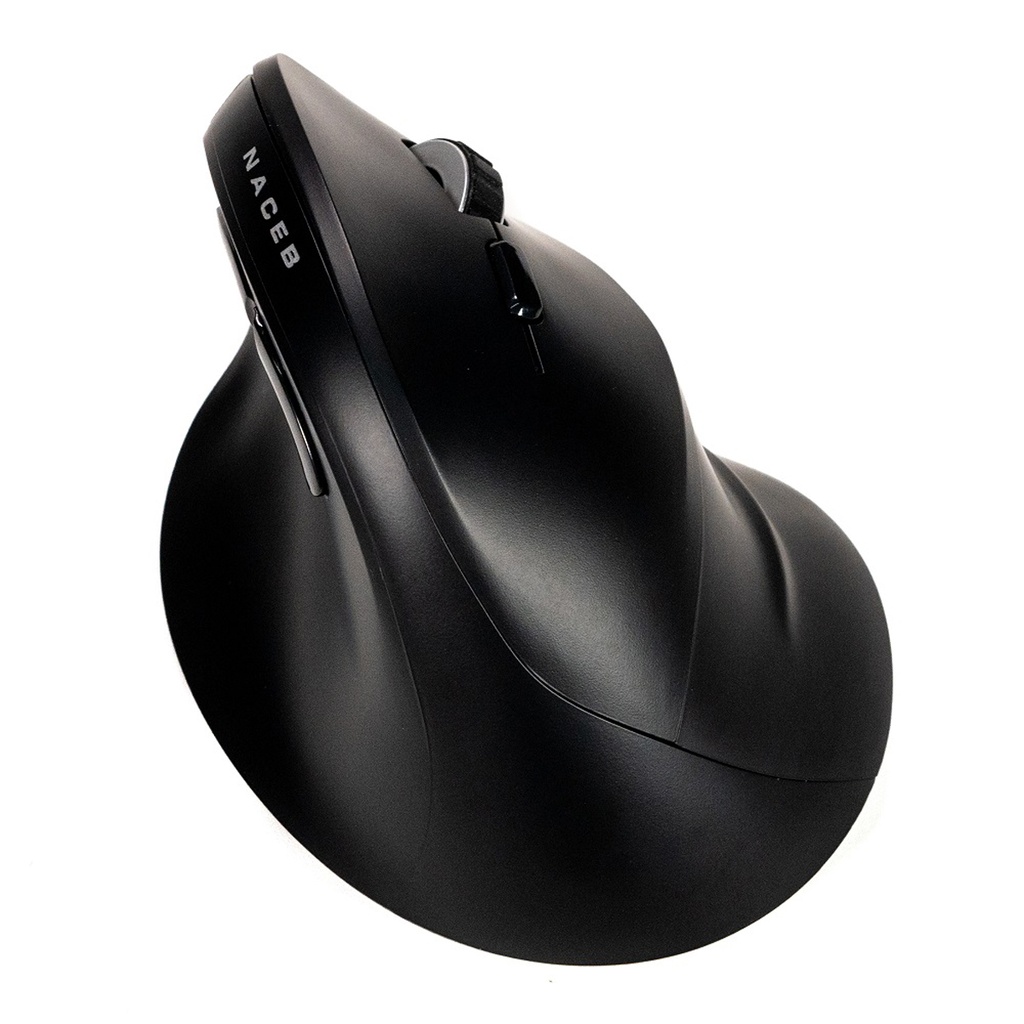 Mouse Ergonómico Naceb Óptico Infinity Vertical VS1 Inalámbrico Bluetooth 1.600DPI