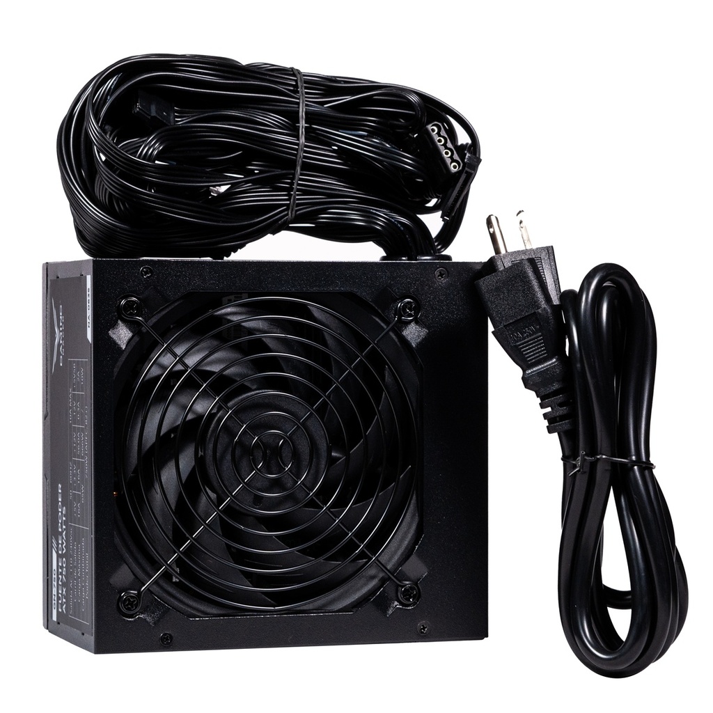 Fuente de Poder Naceb NA-0635 80 PLUS Bronze 24-pin ATX 120mm 750W