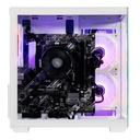 Gabinete Gamer Naceb NA-0636B Mini-Pecera m-ATX Ventana 3x Ventiladores ARGB