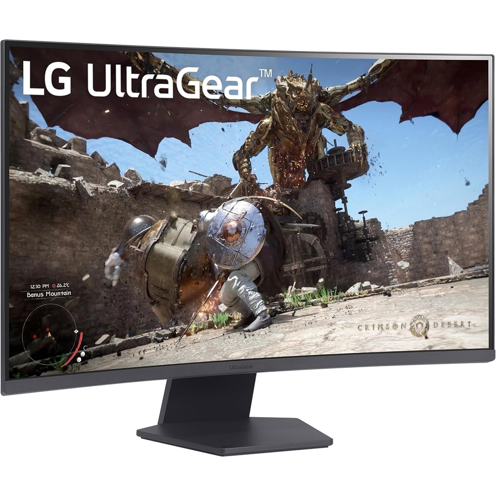 Monitor LG UltraGear 31.5" QHD VA Display Curvo 180Hz 1ms GtG AMD FreeSync