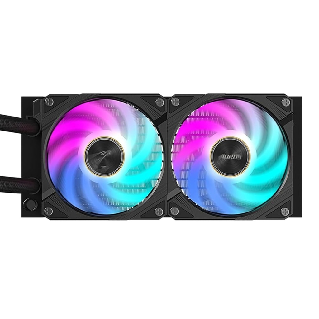 Enfriamiento Liquido Para CPU Gigabyte Aorus Waterforce X 240mm RGB 2.0 Display LCD
