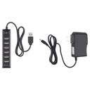 Docking Station Steren USB-537 USB 2.0 de 7 Puertos