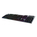Teclado Mecnico Gamer Logitech G915 X Lightspeed LED  Logitech GL Tactile Inalámbrico USB/RF Inalámbrico/Bluetooth