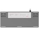 Teclado Mecanico Gamer Logitech G515 LED RGB TKL Logitech Tactile Alámbrico USB