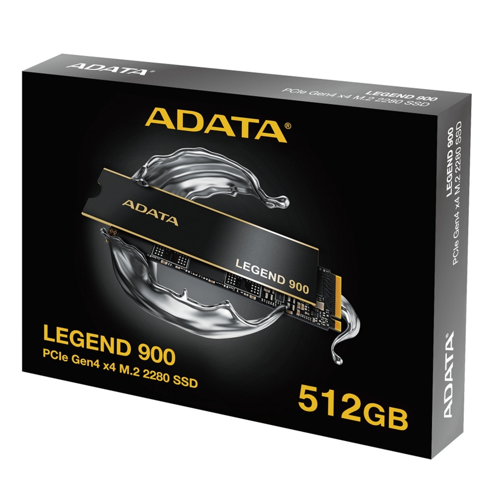 Unidad De Estado Solido SSD Adata Legend 900 NVMe 512 GB PCI Express 4.0 M.2 