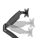 Soporte de Escritorio Manhattan 462501 2 Monitores 17"-32" Hasta 18kg