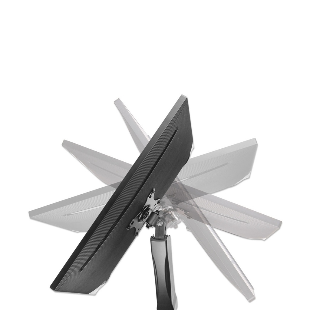 Soporte de Escritorio Manhattan 462501 2 Monitores 17"-32" Hasta 18kg