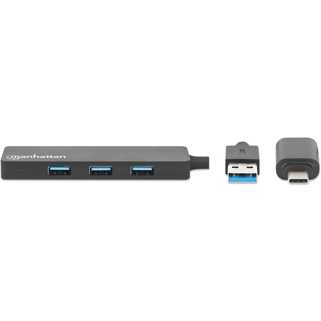 Docking Station USB Manhattan 180863 Hub USB C/USB A - USB A 3.1 5 Gbit/s