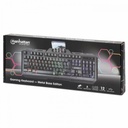 Teclado Gamer Manhattan 180610 RGB Alámbrico Con Base Para Celular