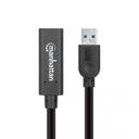 Cable Extension USB Manhattan 153737 USB A Macho - USB-A Hembra 5 Metros 