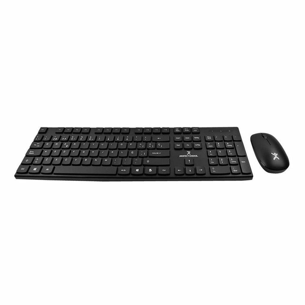 Kit de Teclado y Mouse Perfect Choice PC-201281 Dust Inalámbrico USB