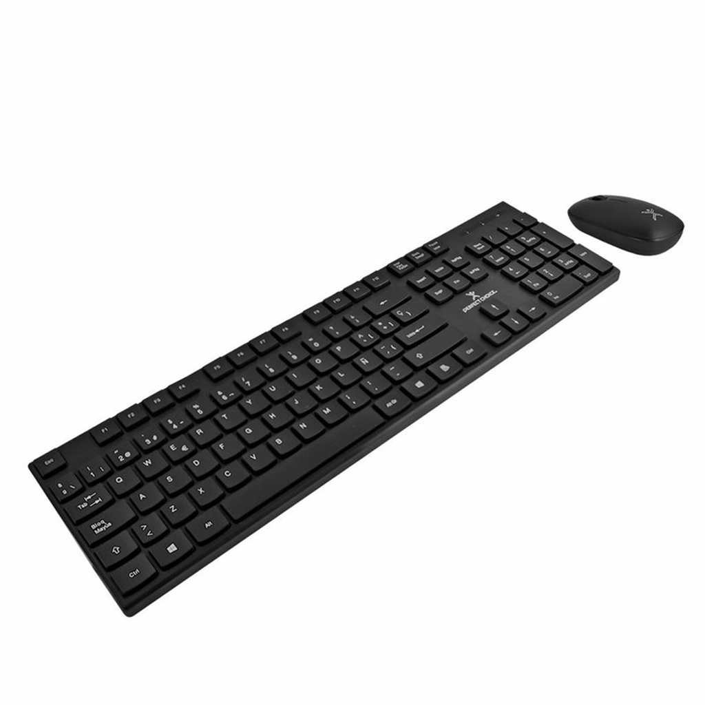 Kit de Teclado y Mouse Perfect Choice PC-201281 Dust Inalámbrico USB