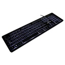 Teclado Perfect Choice PC-201304 Alámbrico USB Retroiluminado Español