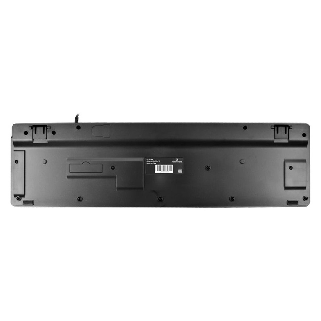 Teclado Perfect Choice PC-201304 Alámbrico USB Retroiluminado Español