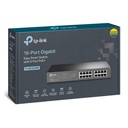 Switch TP-Link Gigabit Ethernet TL-SG1016PE 16 Puertos 10/100/1000 Mbps 32 Gbit/s 8000 Entradas Administrable