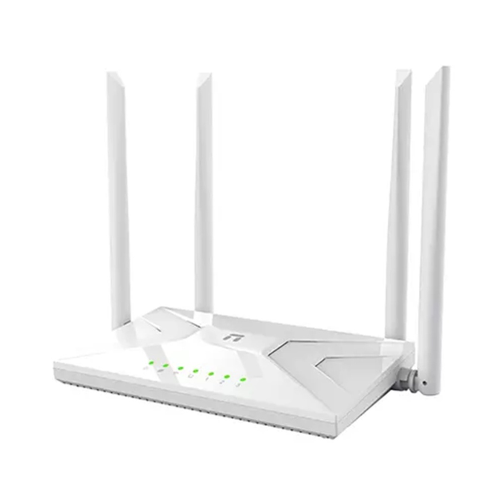 Router Inalámbrico Netis NC21 300 Mbps 2.4 GHz AC1200 Wi-Fi 5 4 Antenas de Alta Ganancia Repetidor AP y Cliente