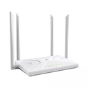 Router Inalámbrico Netis NC21 300 Mbps 2.4 GHz AC1200 Wi-Fi 5 4 Antenas de Alta Ganancia Repetidor AP y Cliente