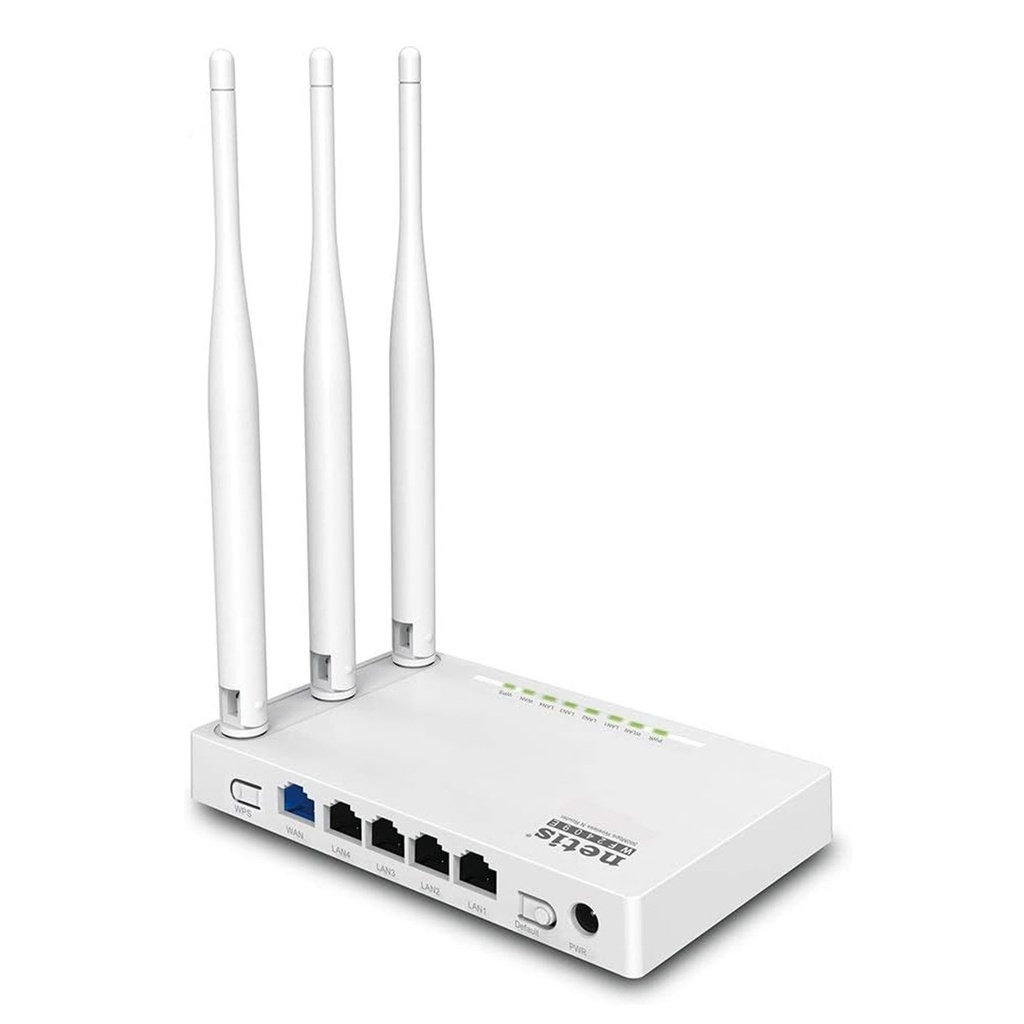 Router Netis WF2409E Inalámbrico 300 Mbit/s 5x RJ-45 2.4GHz 3 Antenas de 5dBi