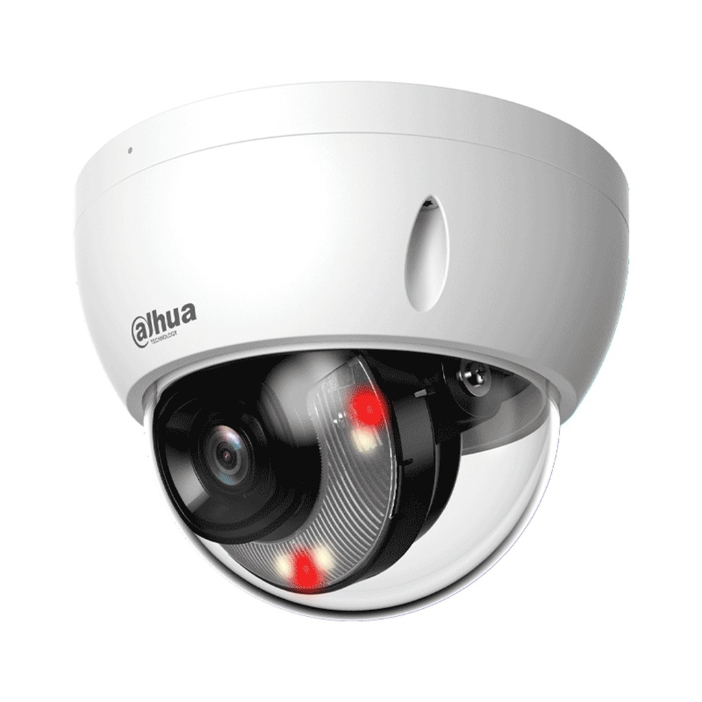 Camara Ip Dahua Domo 6MP Iliminacion 30m Full Color Microfono Ip67 Proteccion Perimetral