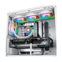 Gabinete Cooler Master MasterBox 600 Mid Tower ATX/EATX/Micro-ATX/Mini-ITX Sin Fuente 4 Ventiladores ARGB Instalados