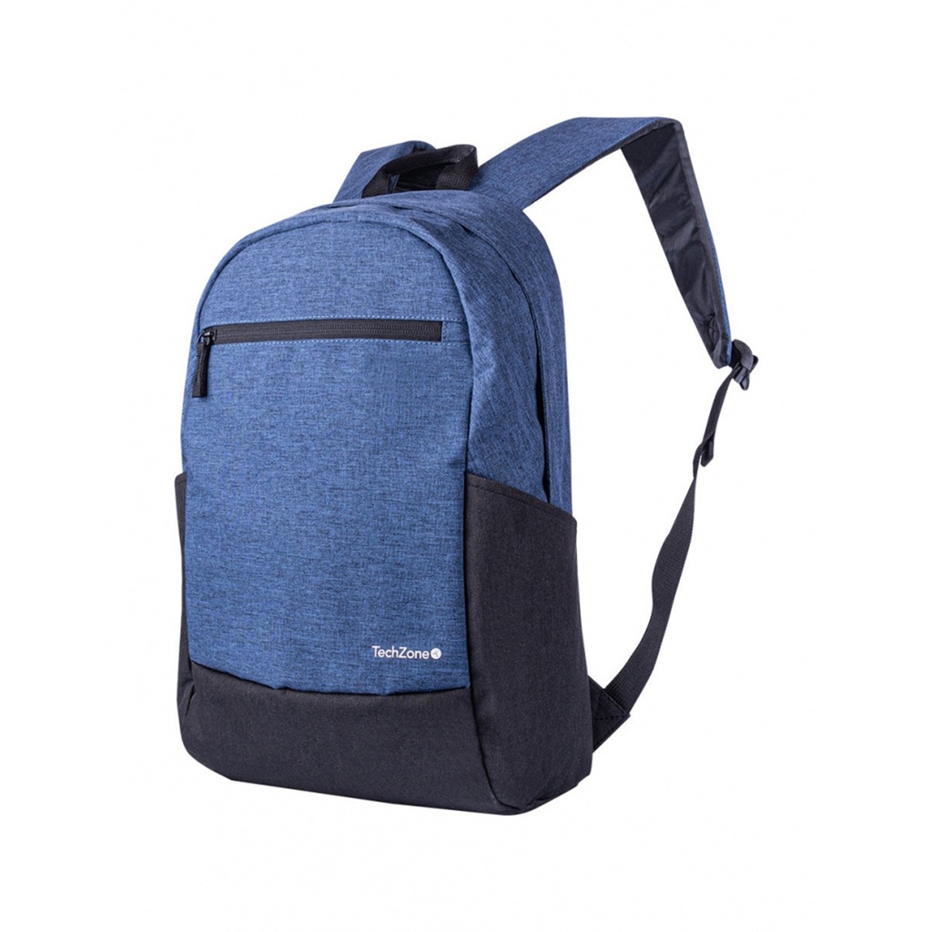 Mochila de Poliéster Techzone Easy Lite Blue Para Laptop 15.6"