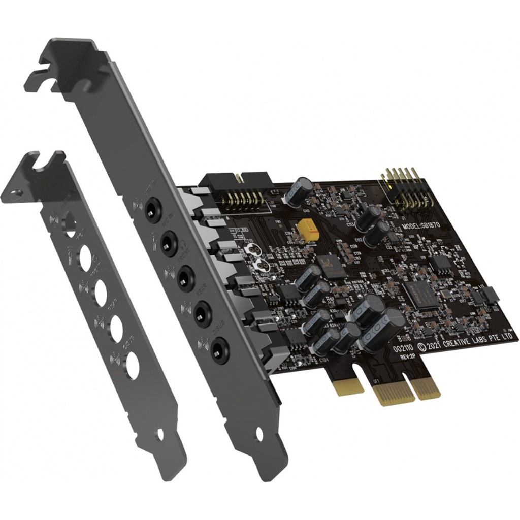 Tarjeta de Sonido Creative Labs Sound Blaster Audigy Fx V2 5.1 Canales PCI Express