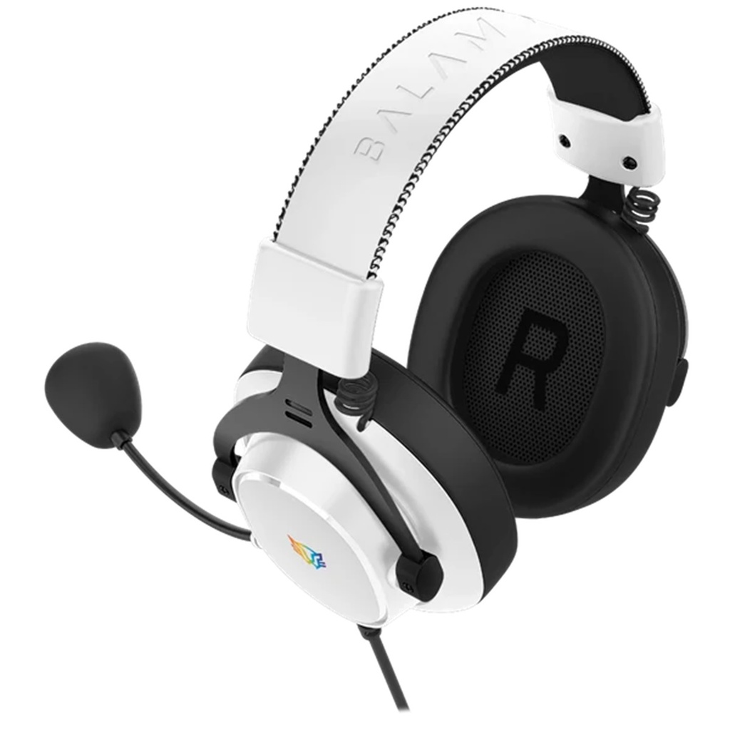 Diadema Gamer Balam Rush Aviator Expert HA777 Alámbrico 3.5mm Micrófono RGB