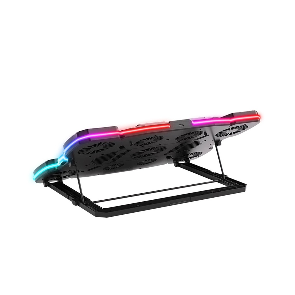 Base Enfriadora Balam Rush Eolox Cryotech EF780 Para Laptop 17" 9 Ventiladores