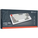 Teclado Mecánico Gamer Balam Rush Level Pro GK990 LED RGB TKL Outemu Red Inalámbrico RF Inalámbrico/Bluetooth Español