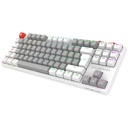 Teclado Mecánico Gamer Balam Rush Level Pro GK990 LED RGB TKL Outemu Red Inalámbrico RF Inalámbrico/Bluetooth Español