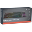 Teclado Mecánico Gamer Balam Rush Dominate Expert GK959 LED RGB TKL Switch Brown RF Inalámbrico/Bluetooth